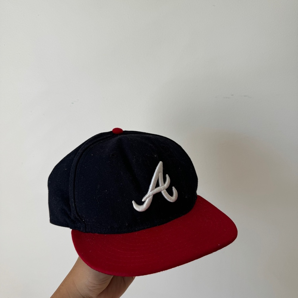 Atlanta braves new era hat Red and Blue New Era Hats Cap